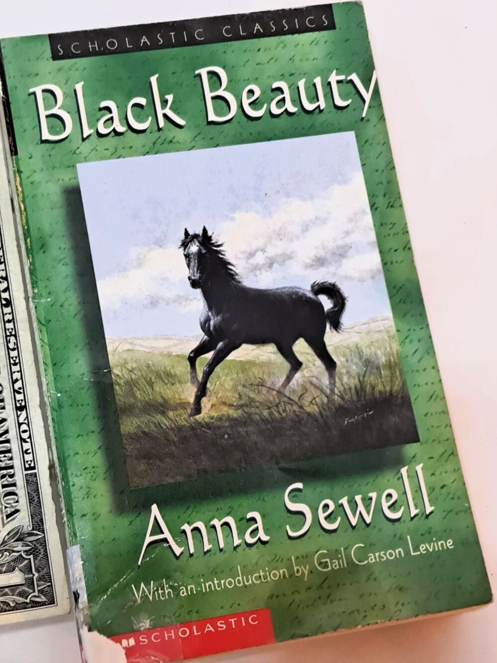 Black Beauty by Anna Sewell (Scholastic Classics 2001 Paperback)